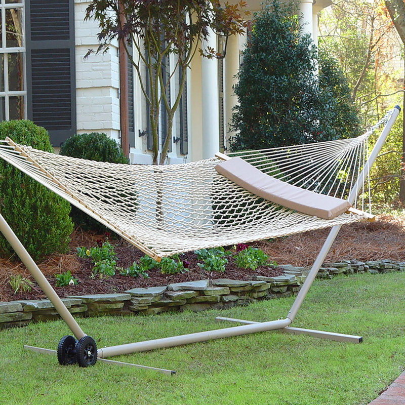 Rosecliff Heights Tabor Double Spreader Bar Hammock Wayfair.ca